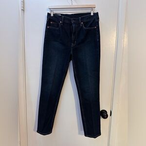 Vintage high rise slim dark wash size 30/10R